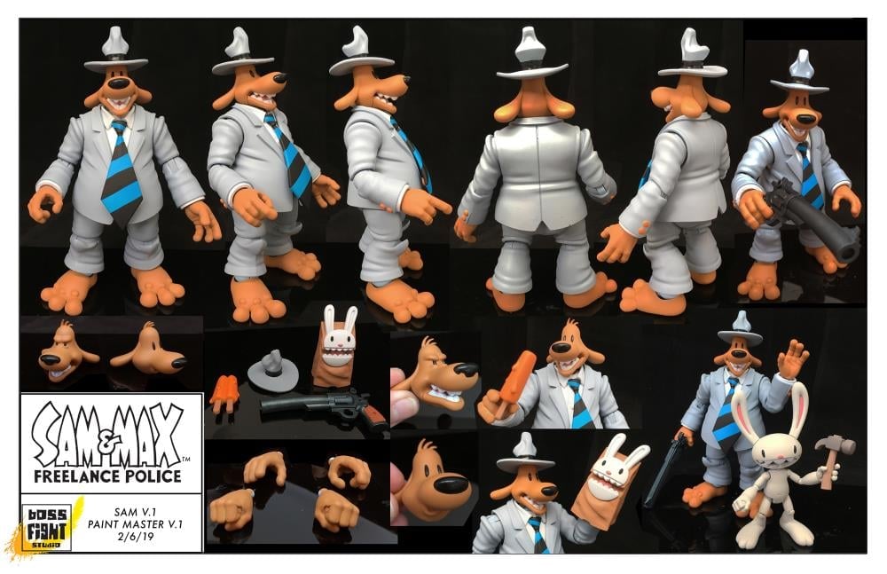 Sam & Max Deluxe Sam Figure