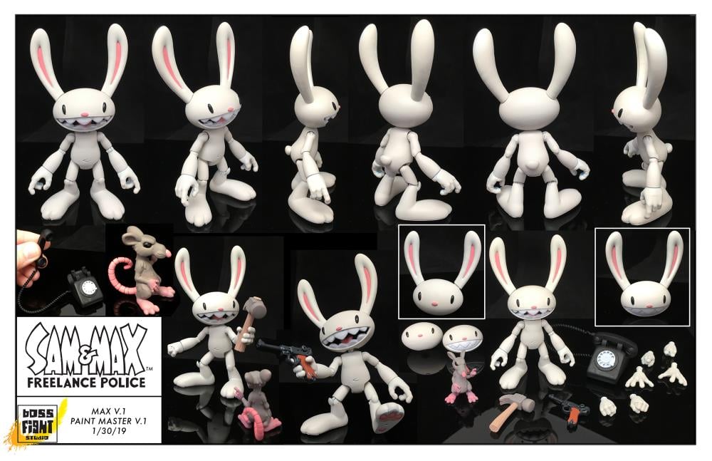 Sam & Max Deluxe Max Figure Gallery Image 7
