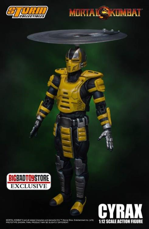 Mortal Kombat VS Series Cyrax 1/12 Scale BBTS Exclusive Figure Gallery Image 3