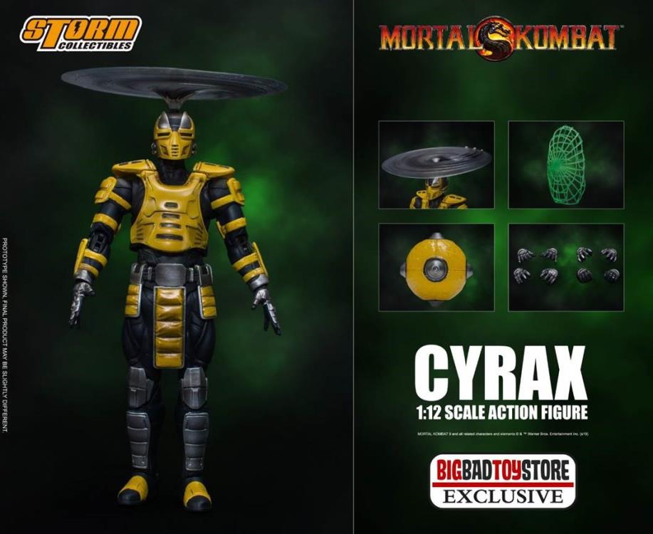 Mortal Kombat VS Series Cyrax 1/12 Scale BBTS Exclusive Figure