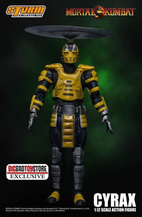 Mortal Kombat VS Series Cyrax 1/12 Scale BBTS Exclusive Figure