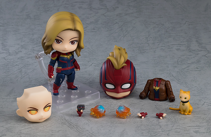 Captain Marvel Nendoroid No.1154-DX Captain Marvel (Hero's Edition) Gallery Image 10