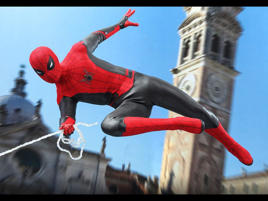 Spider-Man: Far From Home MMS542 Spider-Man (Upgraded Suit) 1/6th Scale Collectible Figure Gallery Image 14