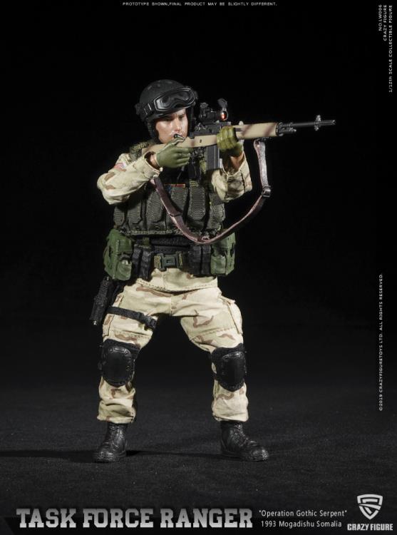 Task Force Ranger M14 Sniper (Operation Gothic Serpent) 1/12 Scale Task Force Ranger M14 Sniper (Operation Gothic Serpent) 1/12 Scale