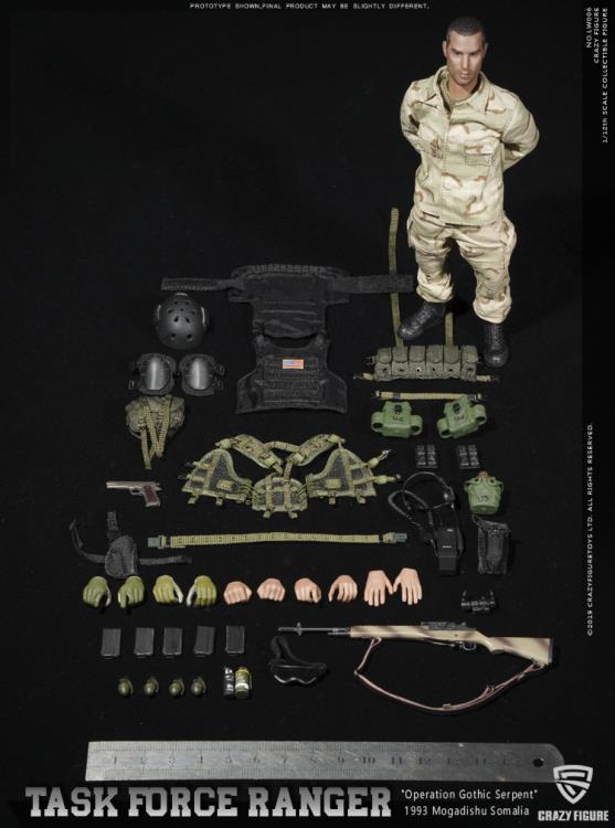 Task Force Ranger M14 Sniper (Operation Gothic Serpent) 1/12 Scale