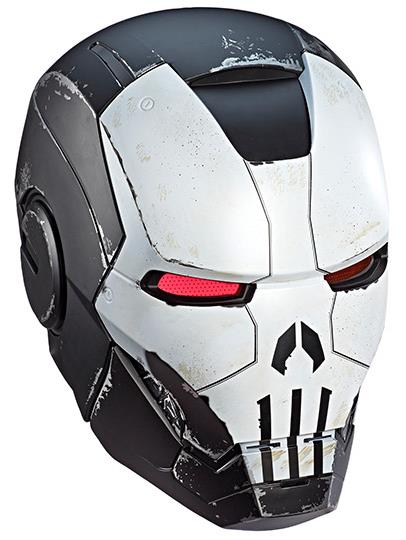 Marvel Comics 80th Anniversary Marvel Legends Punisher 1:1 Scale Wearable Helmet Gallery Image 2