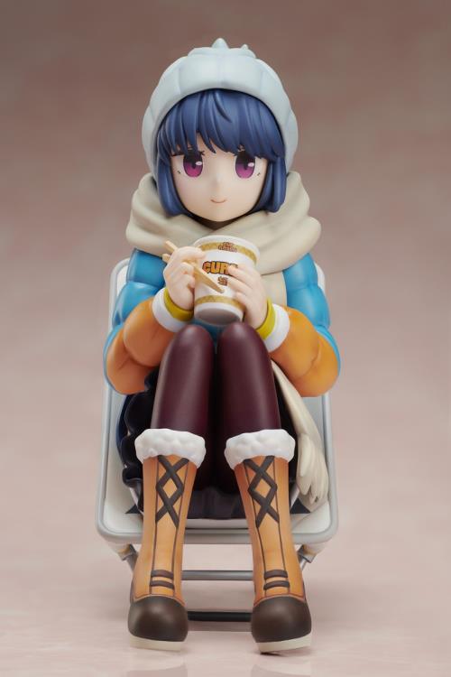 Laid-Back Camp F:Nex Rin Shima 1/8 Scale Premium Noodle Stopper Figure Gallery Image 6
