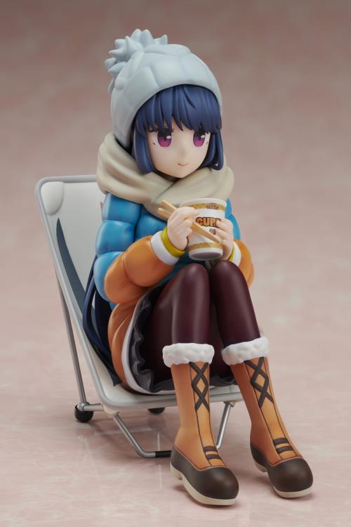 Laid-Back Camp F:Nex Rin Shima 1/8 Scale Premium Noodle Stopper Figure Gallery Image 4