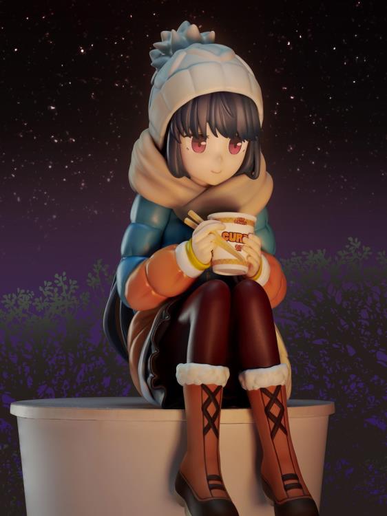 Laid-Back Camp F:Nex Rin Shima 1/8 Scale Premium Noodle Stopper Figure Gallery Image 3