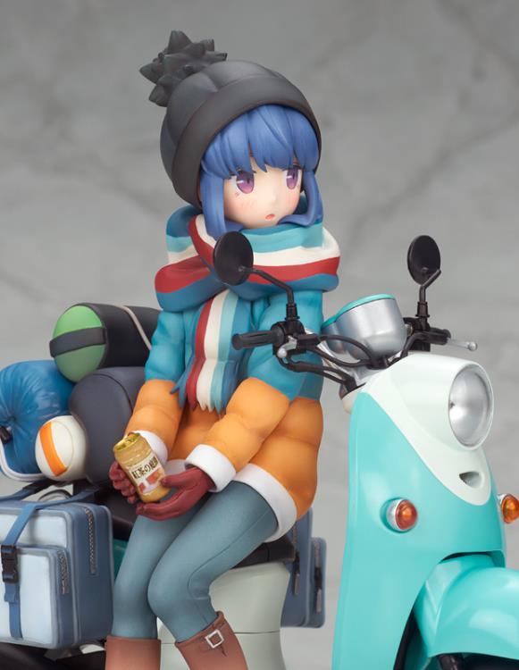 Laid-Back Camp Rin Shima 1/10 Scale Figure With Scooter Gallery Image 9