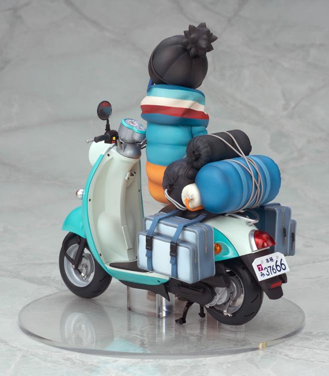 Laid-Back Camp Rin Shima 1/10 Scale Figure With Scooter Gallery Image 5