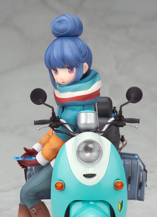 Laid-Back Camp Rin Shima 1/10 Scale Figure With Scooter Gallery Image 14