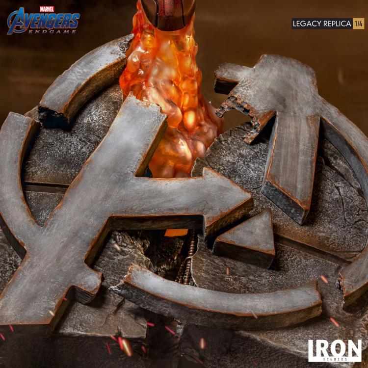 Avengers: Endgame Legacy Replica Iron Man Deluxe 1/4 Scale Limited Edition Statue Gallery Image 21
