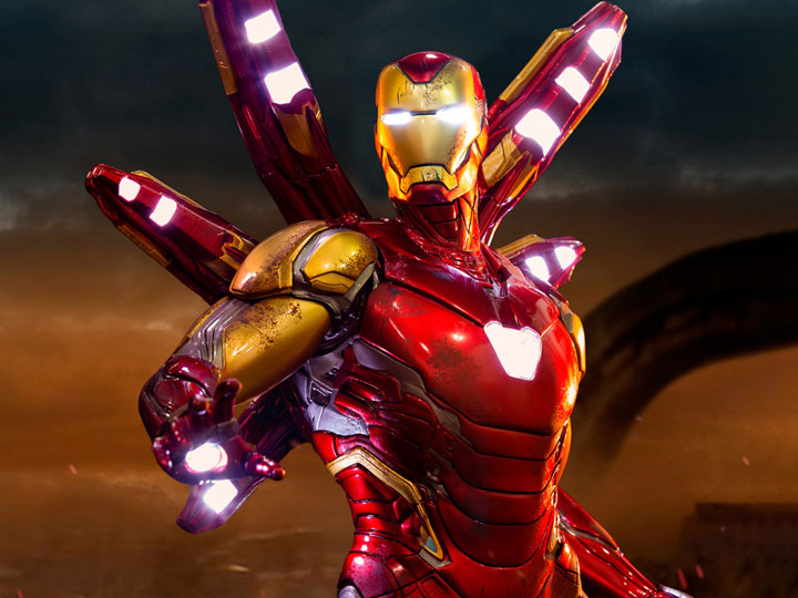 Avengers: Endgame Legacy Replica Iron Man Deluxe 1/4 Scale Limited Edition Statue Gallery Image 1