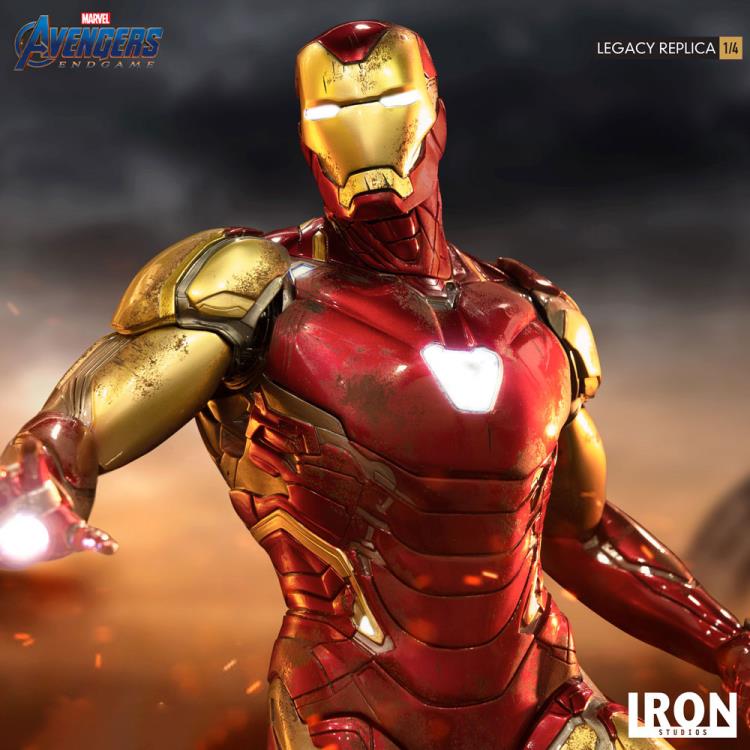Avengers: Endgame Legacy Replica Iron Man Deluxe 1/4 Scale Limited Edition Statue Gallery Image 20