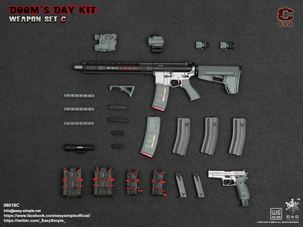 Doom's Day Kit 1/6 Scale Weapon Set (Krusk) Gallery Image 5