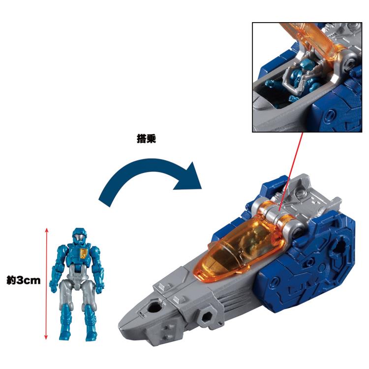 Diaclone Reboot DA-42 Triverse Trijetter (Special Ver.) Gallery Image 9