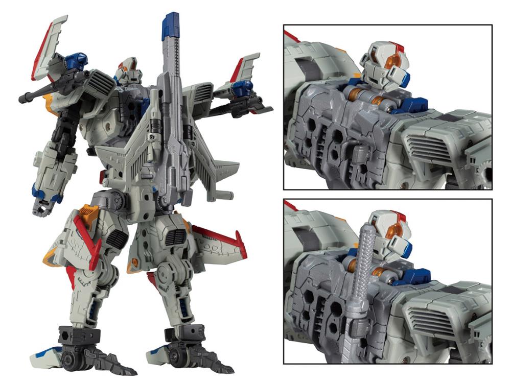 Diaclone Reboot DA-42 Triverse Trijetter (Special Ver.) Gallery Image 8