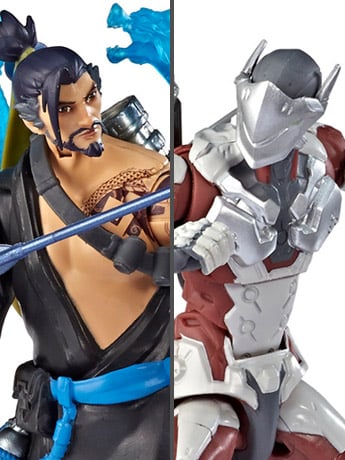 光GENJI セット Overwatch Ultimates Dual Pack Hanzo & Genji Two-Pack