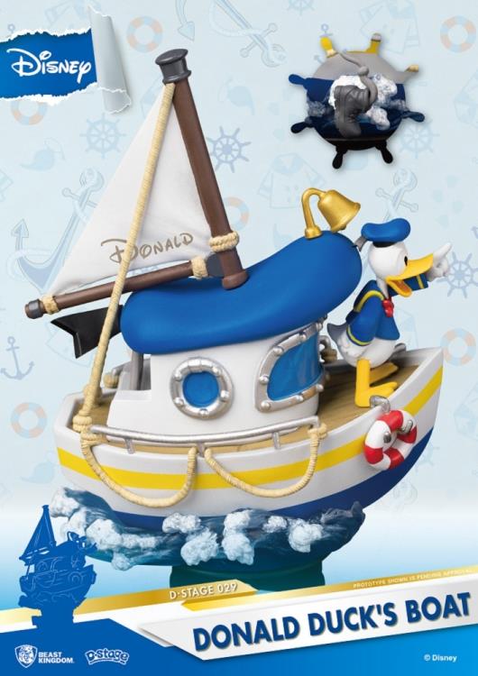 Disney D-Stage DS-029 Donald Duck's Boat PX Previews Exclusive Statue Gallery Image 8