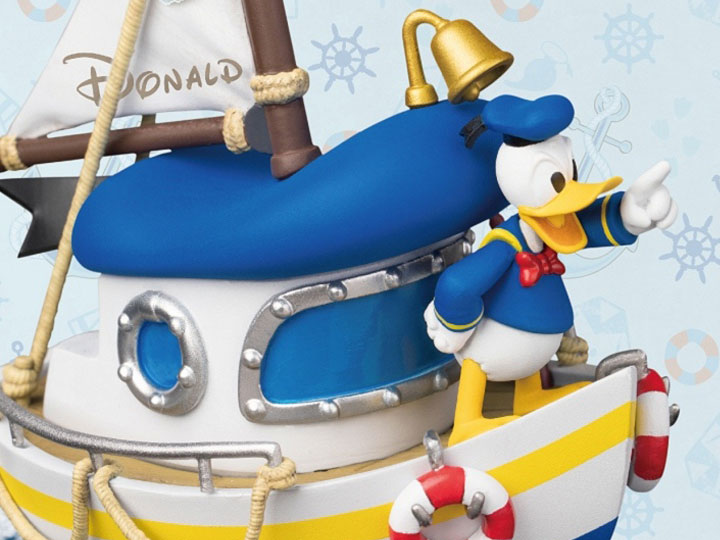 Disney D-Stage DS-029 Donald Duck's Boat PX Previews Exclusive Statue Gallery Image 1