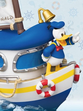 Disney D-Stage DS-029 Donald Duck's Boat PX Previews Exclusive Statue Gallery Image 2