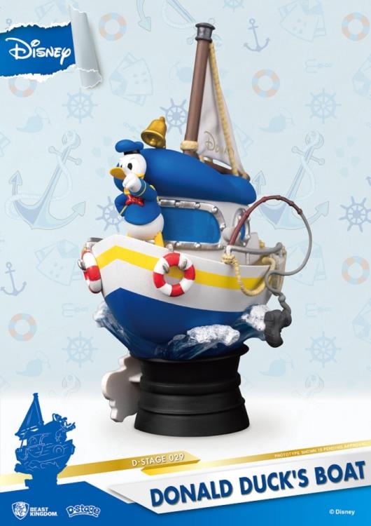 Disney D-Stage DS-029 Donald Duck's Boat PX Previews Exclusive Statue Gallery Image 5