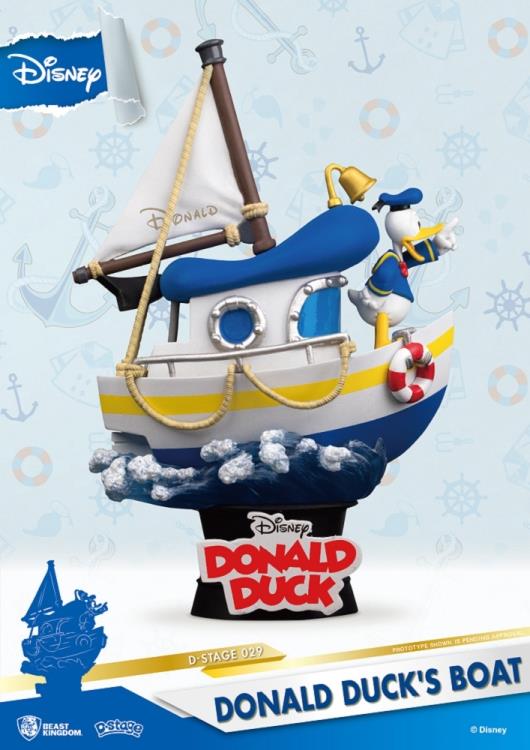Disney D-Stage DS-029 Donald Duck's Boat PX Previews Exclusive Statue Gallery Image 6