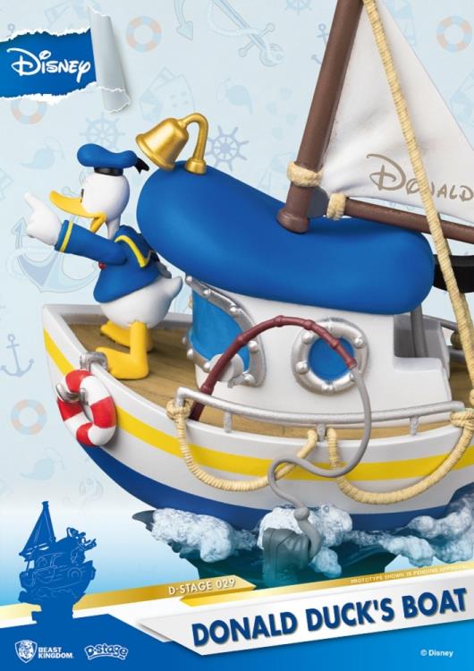 Disney D-Stage DS-029 Donald Duck's Boat PX Previews Exclusive Statue Gallery Image 7