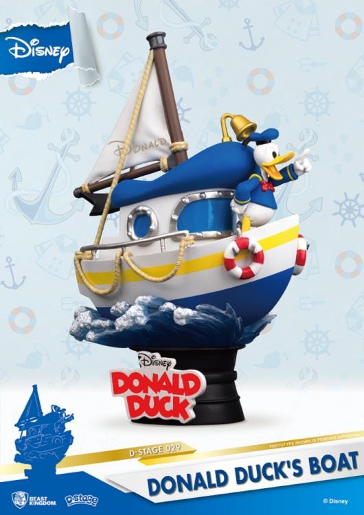 Disney D-Stage DS-029 Donald Duck's Boat PX Previews Exclusive Statue Gallery Image 3