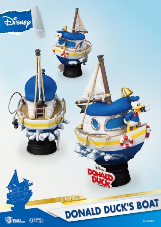 Disney D-Stage DS-029 Donald Duck's Boat PX Previews Exclusive Statue Gallery Image 10
