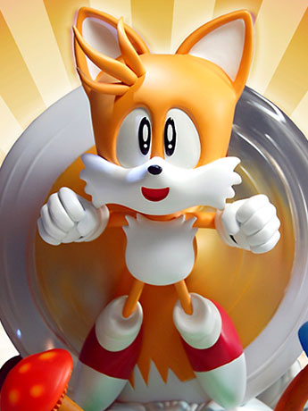 ソニック クラシックテイルス フィギュア Sonic The Hedgehog Classic Tails Statue