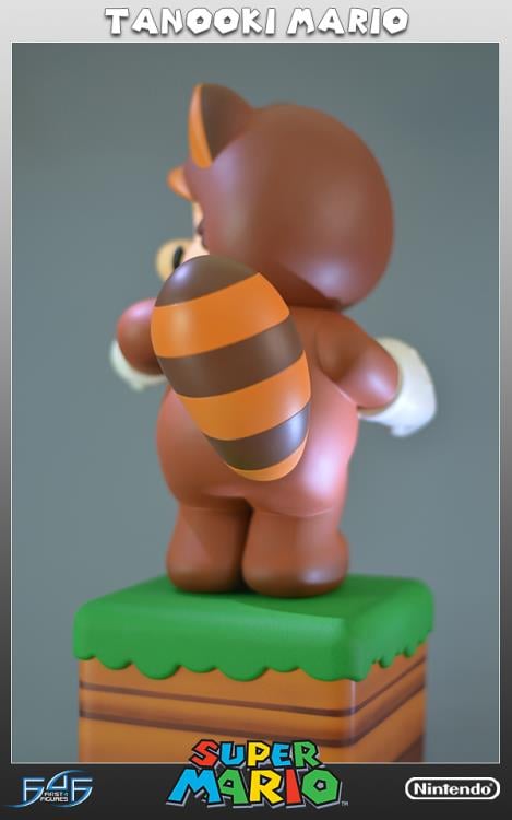 Super Mario 3D Land Tanooki Suit Mario Statue Gallery Image 6