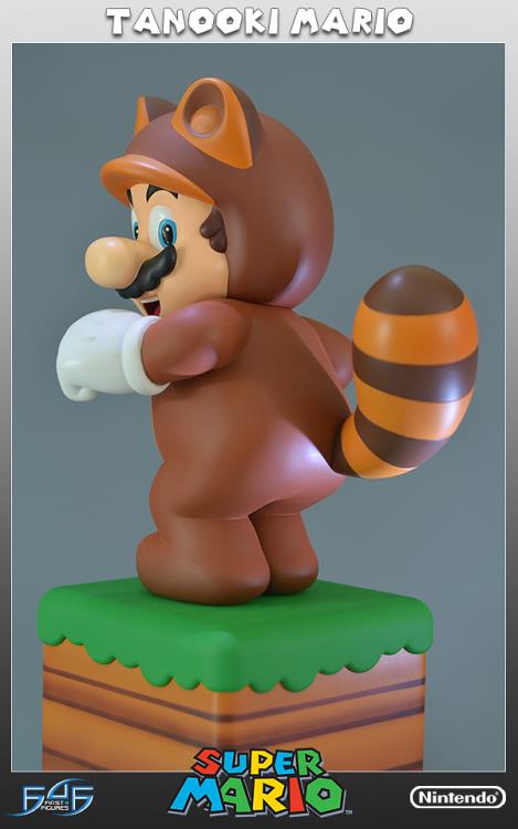 Super Mario 3D Land Tanooki Suit Mario Statue Gallery Image 5