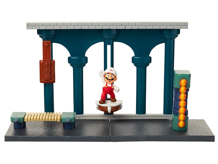 World of Nintendo 2.50" Lava Castle Playset Gallery Image 1