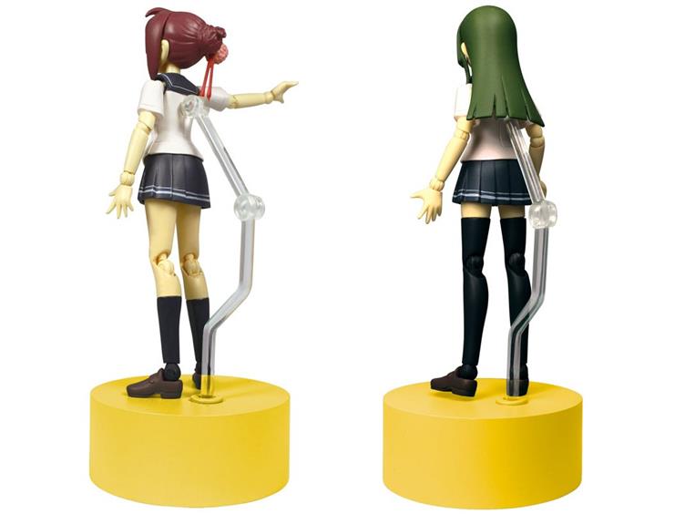 Microman Arts Go! Go! MA1201 Azuki Masaoka & MA1202 Maccha Kobayashi Set Gallery Image 2