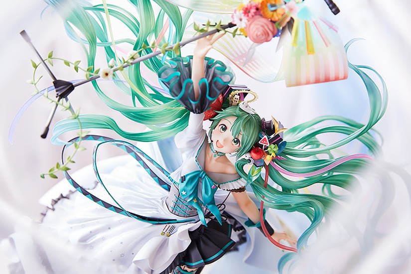 初音ミク Memorial Dress Ver. 1/7スケール フィギュア Vocaloid Hatsune Miku (Memorial Dress Ver.) 1/7 Scale Figure