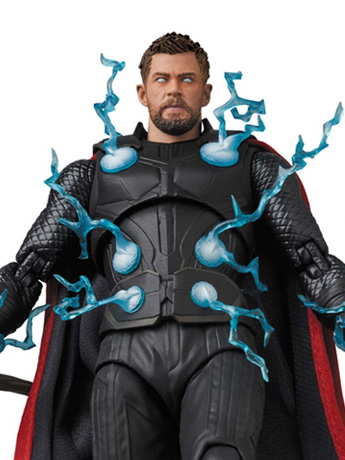 【ほんで】MAFEX AVENGERS INFINTY WAR THOR New Mafex No.104 Avengers：Infinity War Thor Odinson Action Figure