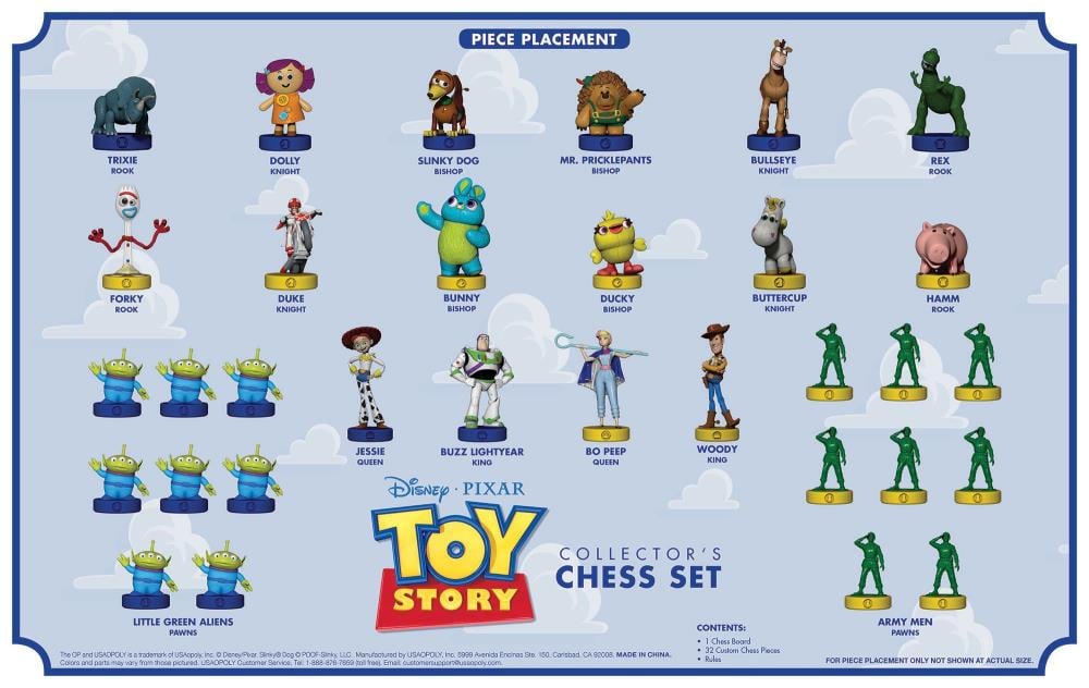 Toy Story Collector’s Chess Set Gallery Image 3