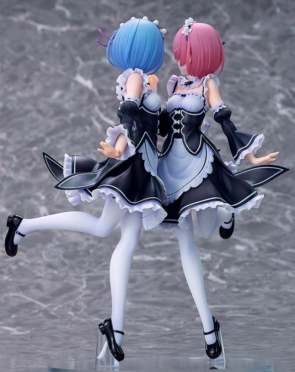 Re:Zero Starting Life in Another World Rem & Ram (Twins Ver.) 1/7 Scale Figure Set Gallery Image 6