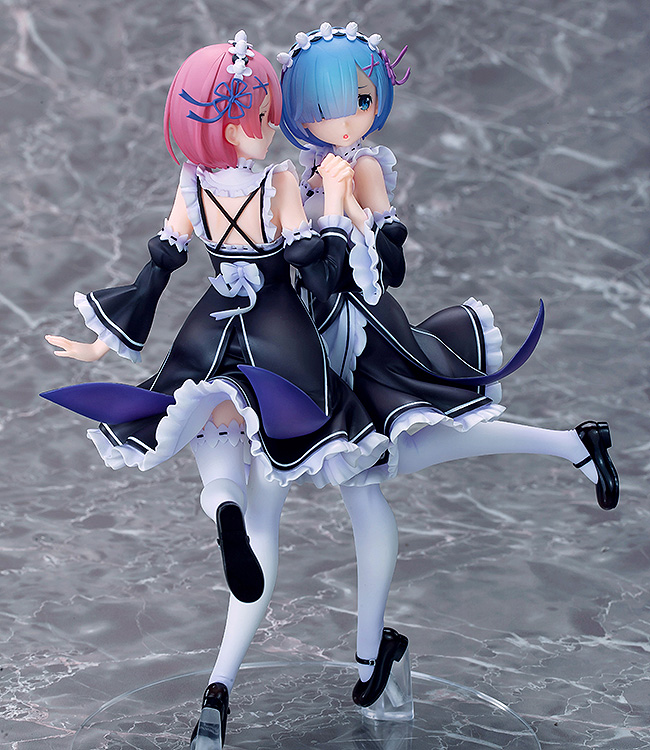 Re:Zero Starting Life in Another World Rem & Ram (Twins Ver.) 1/7 Scale Figure Set Gallery Image 7