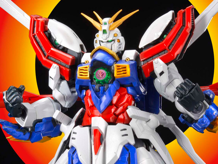 Mobile Fighter G Gundam Hi-Resolution Model God Gundam 1/100 Scale Model Kit Gallery Image 1
