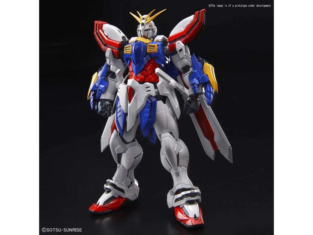 Mobile Fighter G Gundam Hi-Resolution Model God Gundam 1/100 Scale Model Kit Gallery Image 3