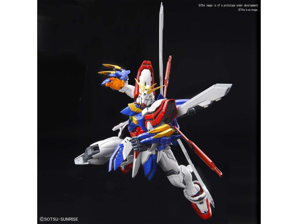Mobile Fighter G Gundam Hi-Resolution Model God Gundam 1/100 Scale Model Kit Gallery Image 5