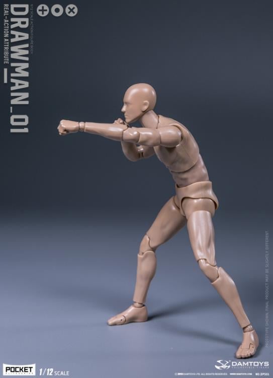 Pocket Elite Real-ActionAttribute Drawman 1/12 Scale Action Figure Gallery Image 8