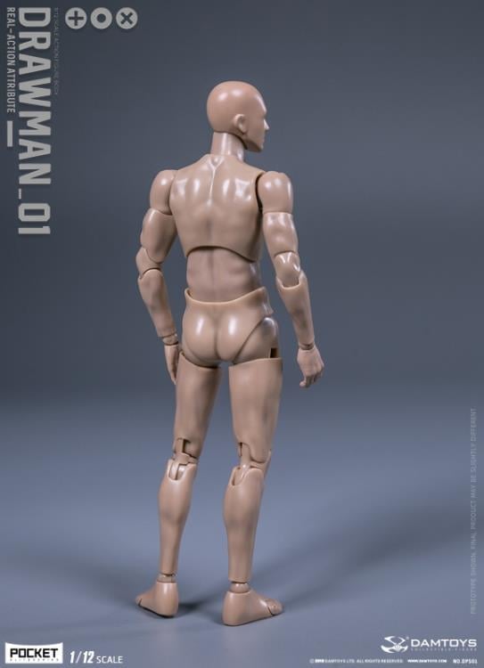 Pocket Elite Real-ActionAttribute Drawman 1/12 Scale Action Figure Gallery Image 5