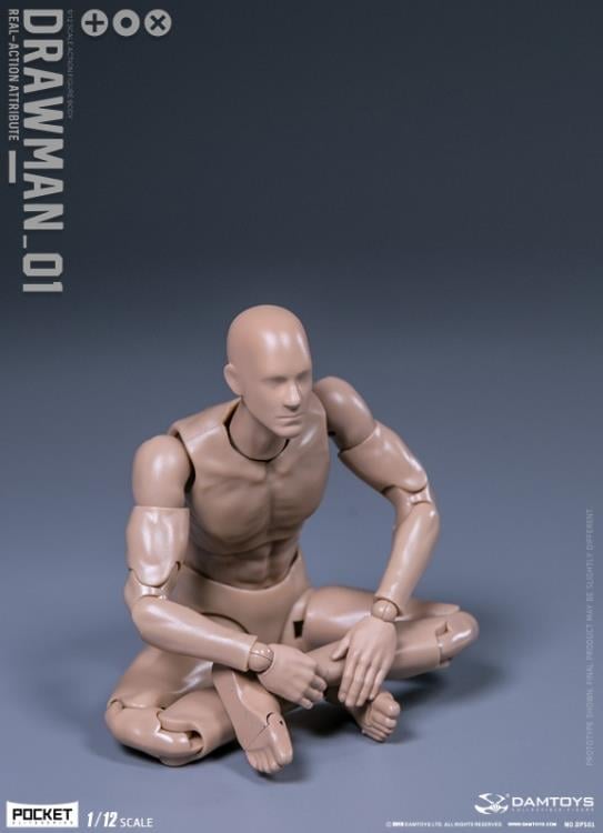 Pocket Elite Real-ActionAttribute Drawman 1/12 Scale Action Figure Gallery Image 9