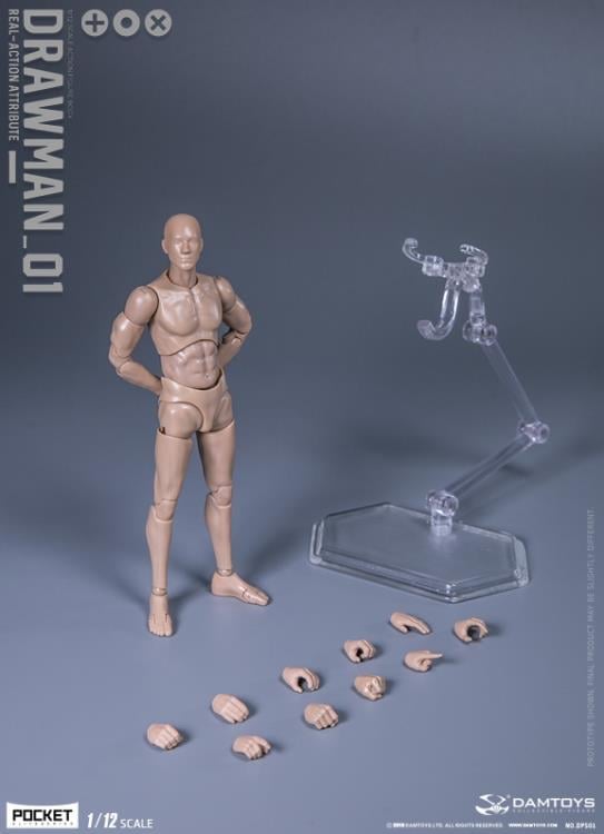 Pocket Elite Real-ActionAttribute Drawman 1/12 Scale Action Figure Gallery Image 14