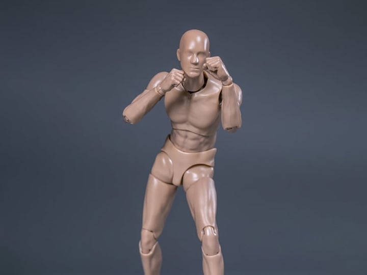 Pocket Elite Real-ActionAttribute Drawman 1/12 Scale Action Figure Gallery Image 1