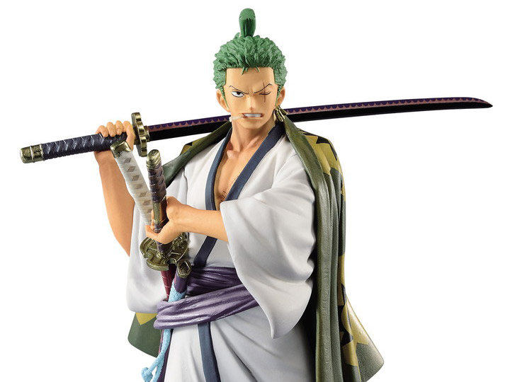 One Piece DXF Grandline Men Wano Country Vol.2 Roronoa Zoro Gallery Image 1